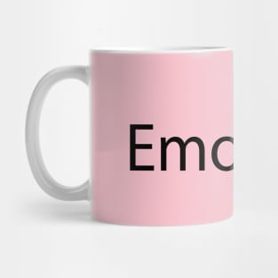 Emotions creative artwork Mug